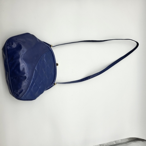 Lancetti vintage small blue snap closure small shoulder bag - Picture 12 of 14
